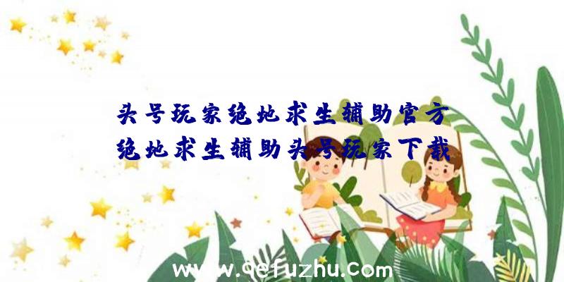 「头号玩家绝地求生辅助官方」|绝地求生辅助头号玩家下载